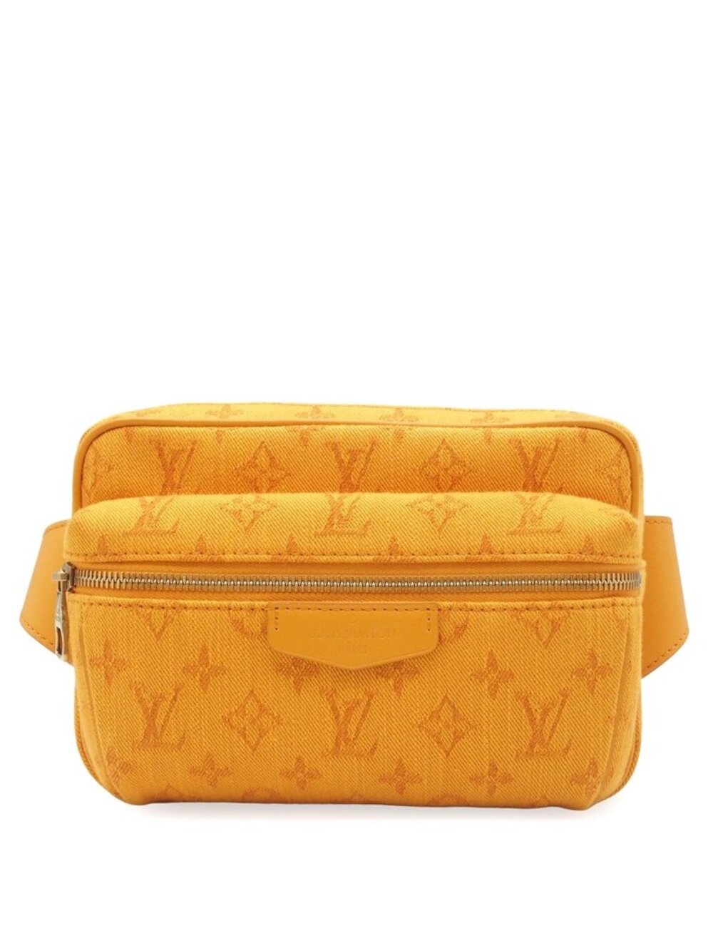 Louis Vuitton Bum Bag Outdoor Ocher Orange Monogram Denim